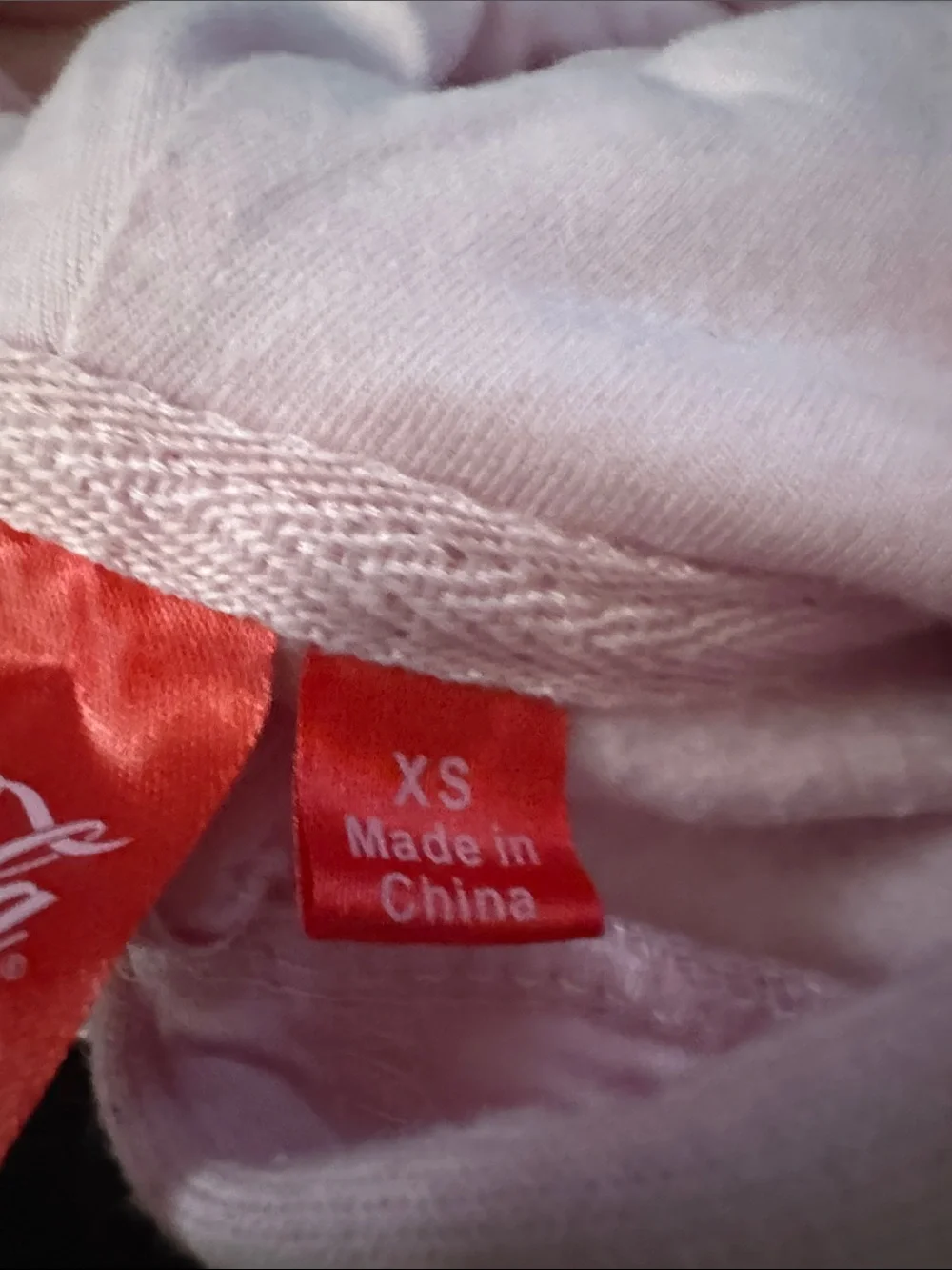 Cherry Coke Light Pink Kids Zip-Up Hoodie with Hood